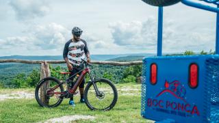 Bike shuttle service at Buffalo Outdoor Center in Ponca