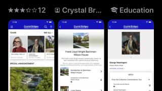 Crystal Bridges Museum of American Art indoor app