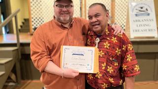 Arkansas Living Treasure award.