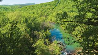 Mulberry River in Arkansas
