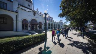 Bathhouse Row in Hot Springs National Park