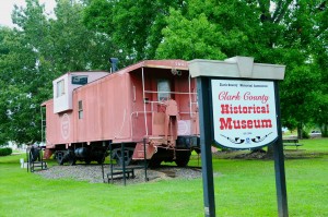 Outside Clark County Historical Museum. Photo by Z. Clift