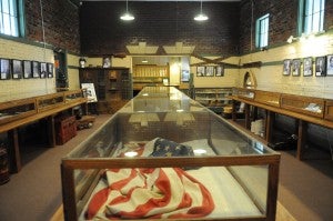 View inside Clark County Museum. Photo by Z. Clift