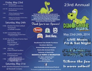DINOFEST brochure front FINAL with added sponsor