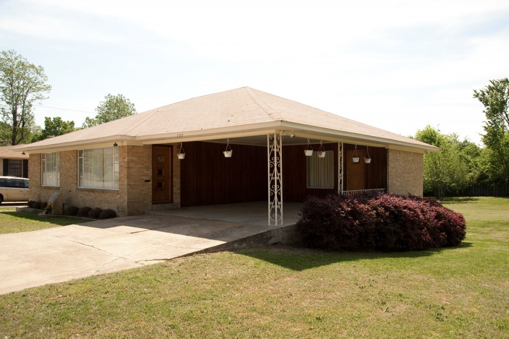 The L.C. and Daisy Bates house, a National Historic Landmark where Daisy Bates counseled the Little Rock Nine through their integration of Little Rock Central High School
