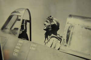 Historic photo of Admiral John Thach found in Dallas County Museum. Photo by Z. Clift. 