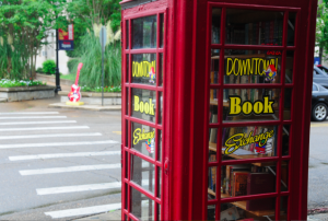 Book Exchange in downtown El Dorado. Photo by Joe David Rice.