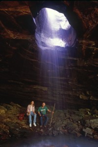 The view from the Glory Hole.