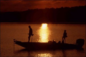 HeberSpringsFishingSunset