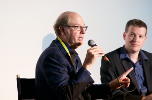 Actor Stephen Tobolowsky after the screening of the documentary The Primary Instinct. Photo by Z. Clift.