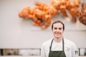Che Matthew McClure of The Hive, at the 21c Hotel in Bentonville