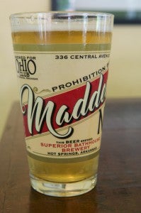 The historic brew. Photo by Z. Clift. 