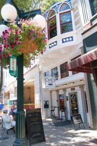 The outside of the Ohio Club. Photo by Z. Clift