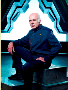 Battlestar Galactica actor Michael Hogan.
