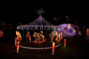 christmas wonderland carousel