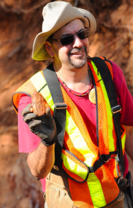 Scene from the 2013 World Championship Quartz Crystal Dig. Photo by Z. Clift