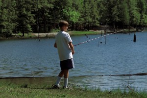 davidsonville fishing kid