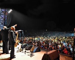 king biscuit blues festival crowd night