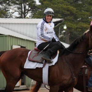 Rosemary Homeister Jr at Oaklawn racetrack. Photo care of Oaklawn.