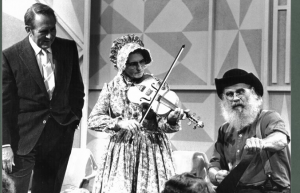 Violet Hensley, center, appearing on The Art Linkletter Show; circa 1970. Photo care of the Encyclopedia of Arkansas History & Culture. 