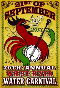 white river water carnival 70th logo 2